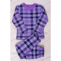 Pajamas for girls (warm) Wear Your Own 134 Violet (6076-024-5-v3)