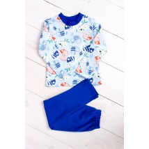 Boys' pajamas (warm) Wear Your Own 92 Blue (6076-024-4-1-v0)