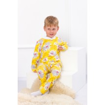 Піжама для хлопчика на 2 кнопках Носи Своє 134 Жовтий (6077-002-4-v2)