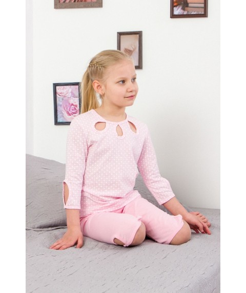 Pajamas for girls Wear Your Own 110 Pink (6078-002-v5)
