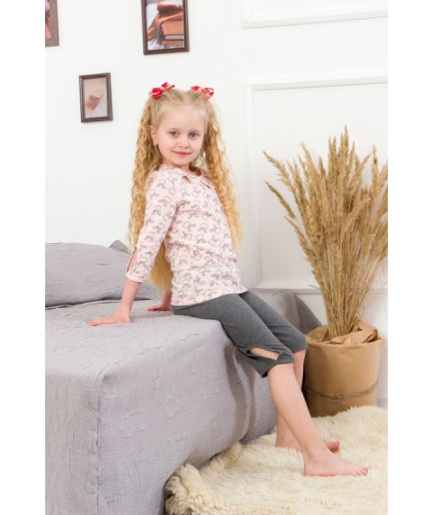 Pajamas for girls Wear Your Own 98 Gray (6078-002-v10)