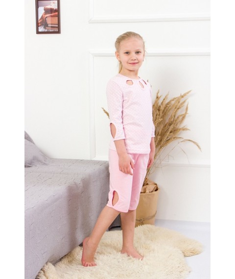 Pajamas for girls Wear Your Own 110 Pink (6078-002-v5)