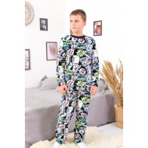 Pajamas for boys (teens) Wear Your Own 140 Black (6079-035-1-1-v0)