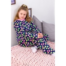 Pajamas for girls (teens) Wear Your Own 146 Blue (6079-035-2-1-v7)