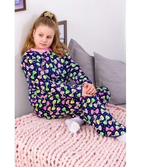 Pajamas for girls (teens) Wear Your Own 170 Blue (6079-035-2-1-v38)