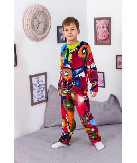 Boys' pajamas Wear Your Own 116 Red (6079-035-4-1-v15)