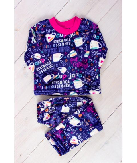 Pajamas for girls Wear Your Own 92 Blue (6079-035-5-1-v4)