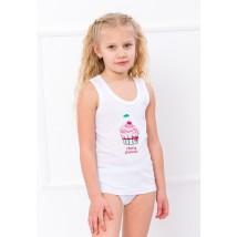 Set of T-shirts and underpants for girls Nosy Svoe 122 White (6087-000-33-v1)