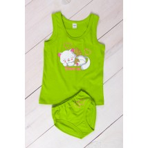 Set of T-shirts and underpants for girls Nosy Svoe 134 Light green (6087-001-33-1-v1)