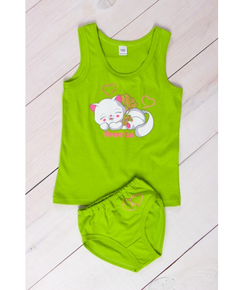 Set of t-shirts and underpants for girls Nosy Svoe 98 Light green (6087-001-33-1-v15)