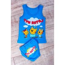 Boy's set (shirt + underpants) Wear Your Own 86 Blue (6088-001-33-1-v30)