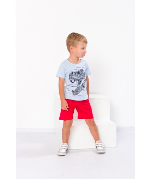 Boys' shorts Wear Your Own 98 Red (6091-001-v58)