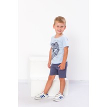 Boys' shorts Wear Your Own 128 Gray (6091-001-v17)