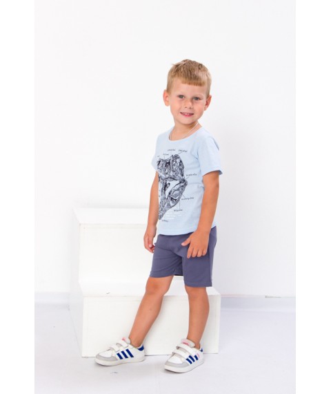 Boys' shorts Wear Your Own 122 Gray (6091-001-v23)