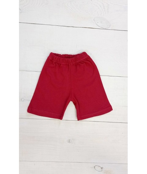 Boys' shorts Wear Your Own 128 Red (6091-001-v13)