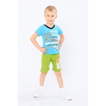 Boys' shorts Wear Your Own 122 Green (6091-001-33-v25)