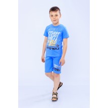 Комплект для хлопчика (футболка+шорти) Носи Своє 116 Синій (6102-001-33-1-v12)