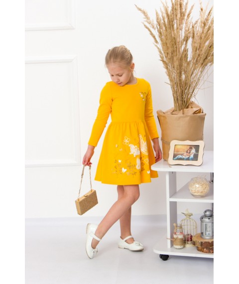 Сукня для дівчинки Носи Своє 128 Жовтий (6117-023-33-1-v33)