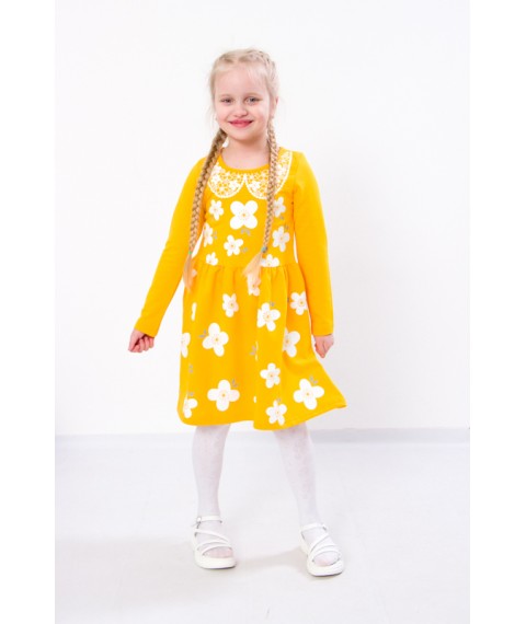 Dress for a girl Wear Your Own 122 Yellow (6117-023-33-v21)