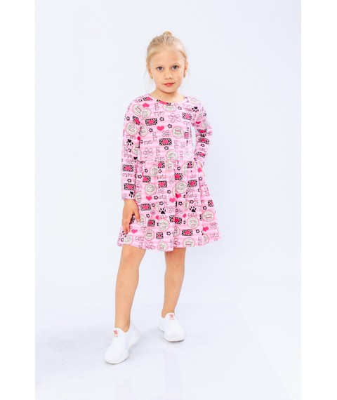 Dress for a girl Wear Your Own 110 Pink (6117-043-v13)