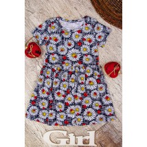 Dress for a girl Wear Your Own 92 Blue (6118-002-v35)