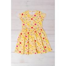 Dress for a girl Wear Your Own 134 Yellow (6118-002-v30)
