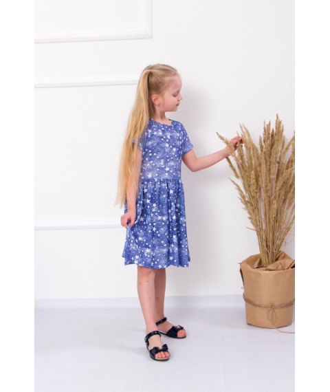 Dress for a girl Wear Your Own 134 Blue (6118-002-v31)