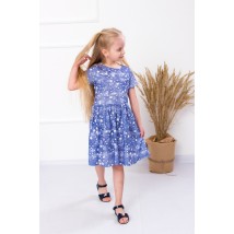 Сукня для дівчинки Носи Своє 122 Синій (6118-002-v8)