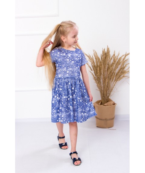 Сукня для дівчинки Носи Своє 104 Синій (6118-002-v27)