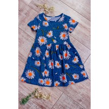 Сукня для дівчинки Носи Своє 128 Синій (6118-002-v3)
