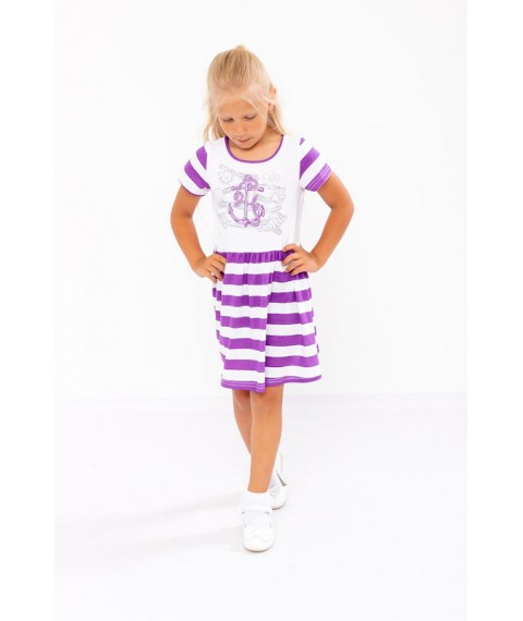 Dress for a girl Wear Your Own 98 Violet (6118-002-33-v17)