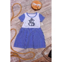 Сукня для дівчинки Носи Своє 104 Синій (6118-002-33-v10)