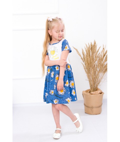 Dress for a girl Wear Your Own 122 Blue (6118-002-33-v25)