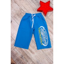 Breeches for boys Wear Your Own 128 Blue (6136-057-33-v10)