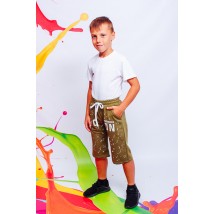Breeches for boys Wear Your Own 110 Green (6136-057-33-v42)