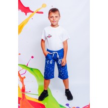 Breeches for boys Wear Your Own 116 Blue (6136-057-33-v23)