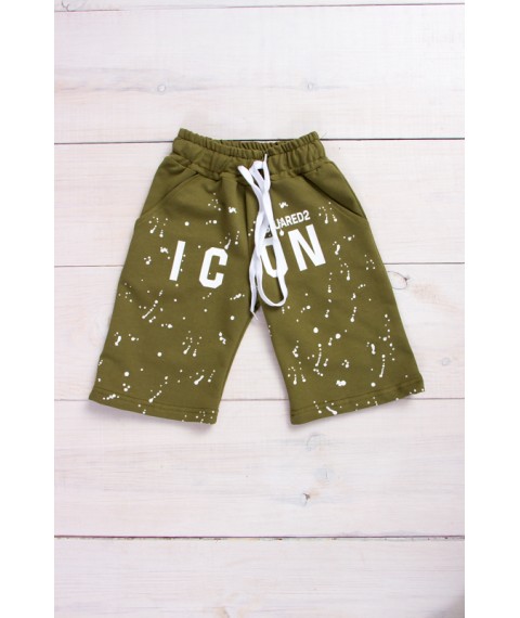 Breeches for boys Wear Your Own 110 Green (6136-057-33-v46)