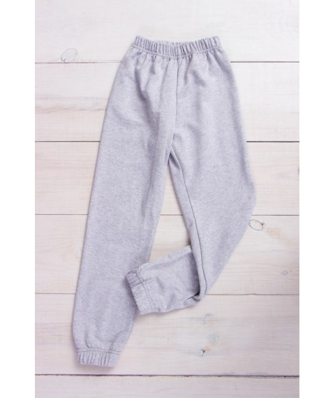 Pants for boys Wear Your Own 140 Gray (6155-023-4-v88)