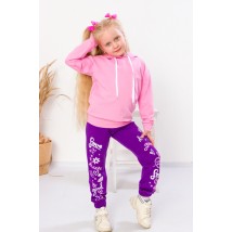 Pants for girls Wear Your Own 104 Purple (6155-023-33-3-v4)