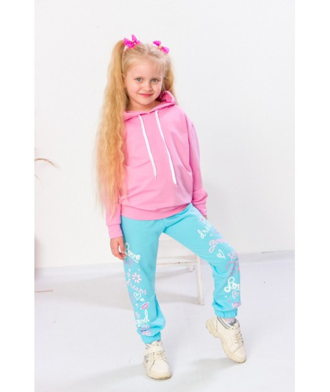 Pants for girls Wear Your Own 128 Blue (6155-023-33-3-v9)