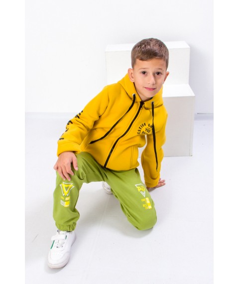 Pants for boys Wear Your Own 110 Green (6155-023-33-4-v5)