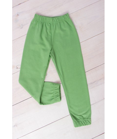 Pants for boys Wear Your Own 134 Green (6155-023-4-v71)