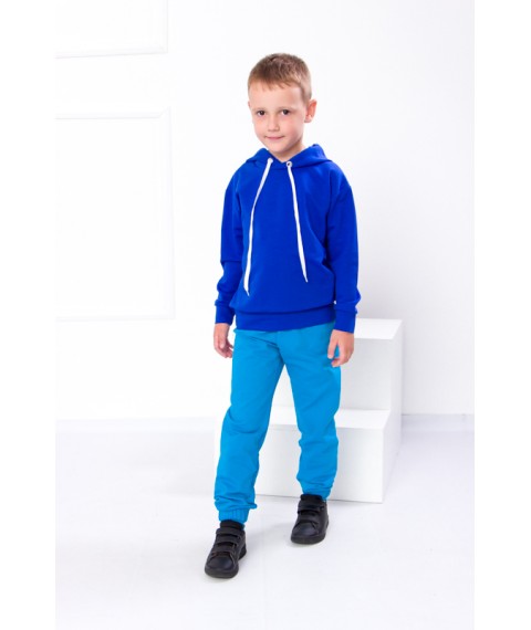 Pants for boys Wear Your Own 128 Blue (6155-023-4-v61)