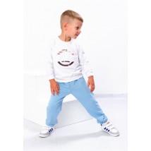 Pants for boys Wear Your Own 110 Blue (6155-023-4-v37)