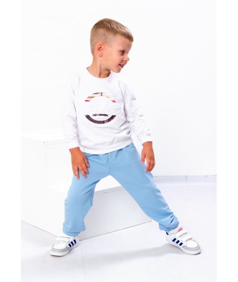 Pants for boys Wear Your Own 122 Blue (6155-023-4-v59)