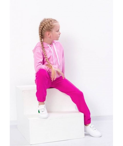 Pants for girls Wear Your Own 110 Pink (6155-023-5-v24)