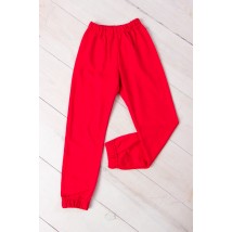 Pants for girls Wear Your Own 104 Red (6155-023-5-v10)