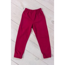 Pants for girls Wear Your Own 134 Red (6155-023-5-v54)
