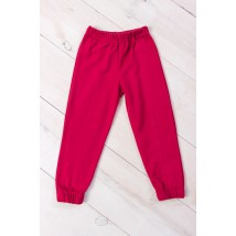 Pants for girls Wear Your Own 98 Red (6155-023-5-v7)