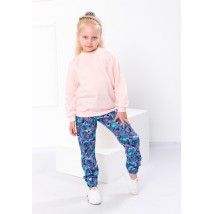 Pants for girls Wear Your Own 122 Blue (6155-024-5-v16)